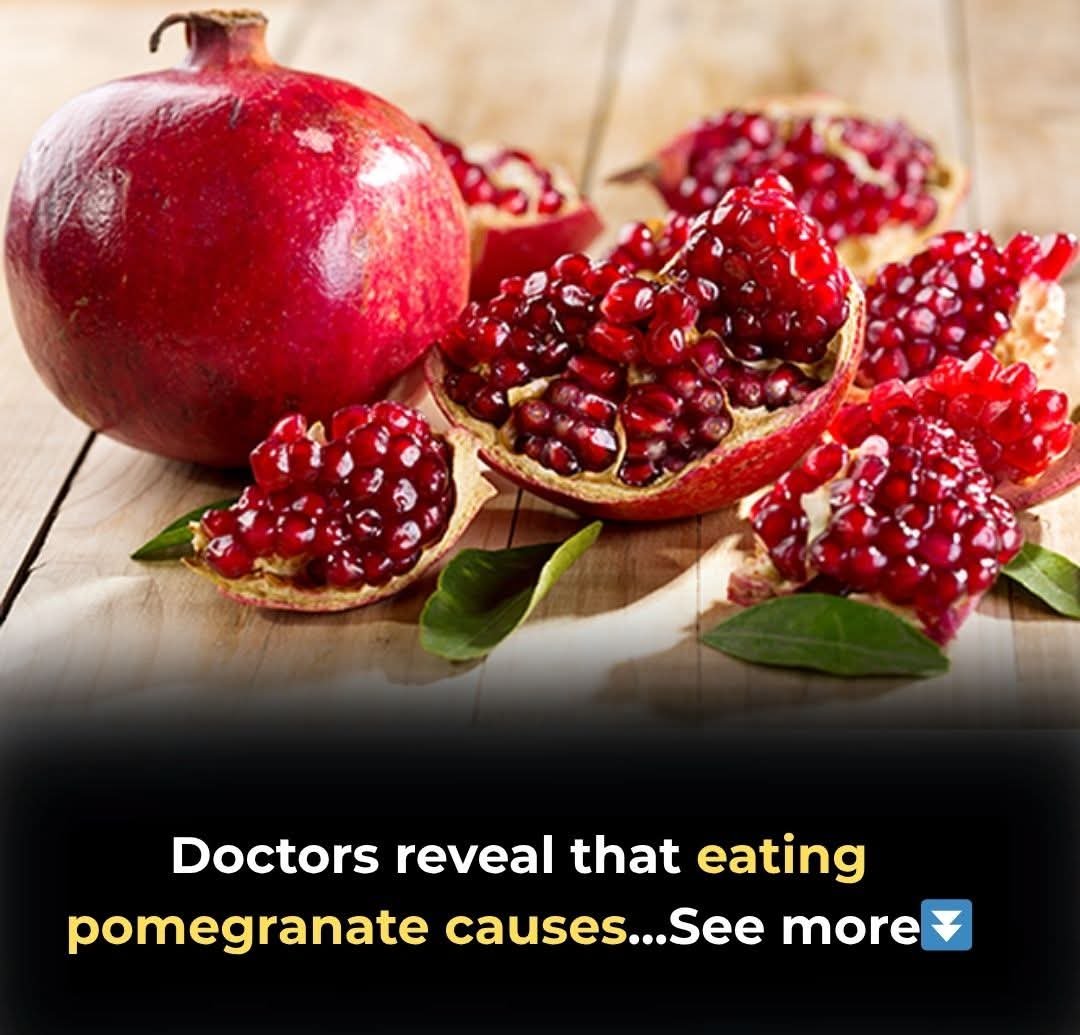 Doctors reveal that eating pomegranate causes…See more