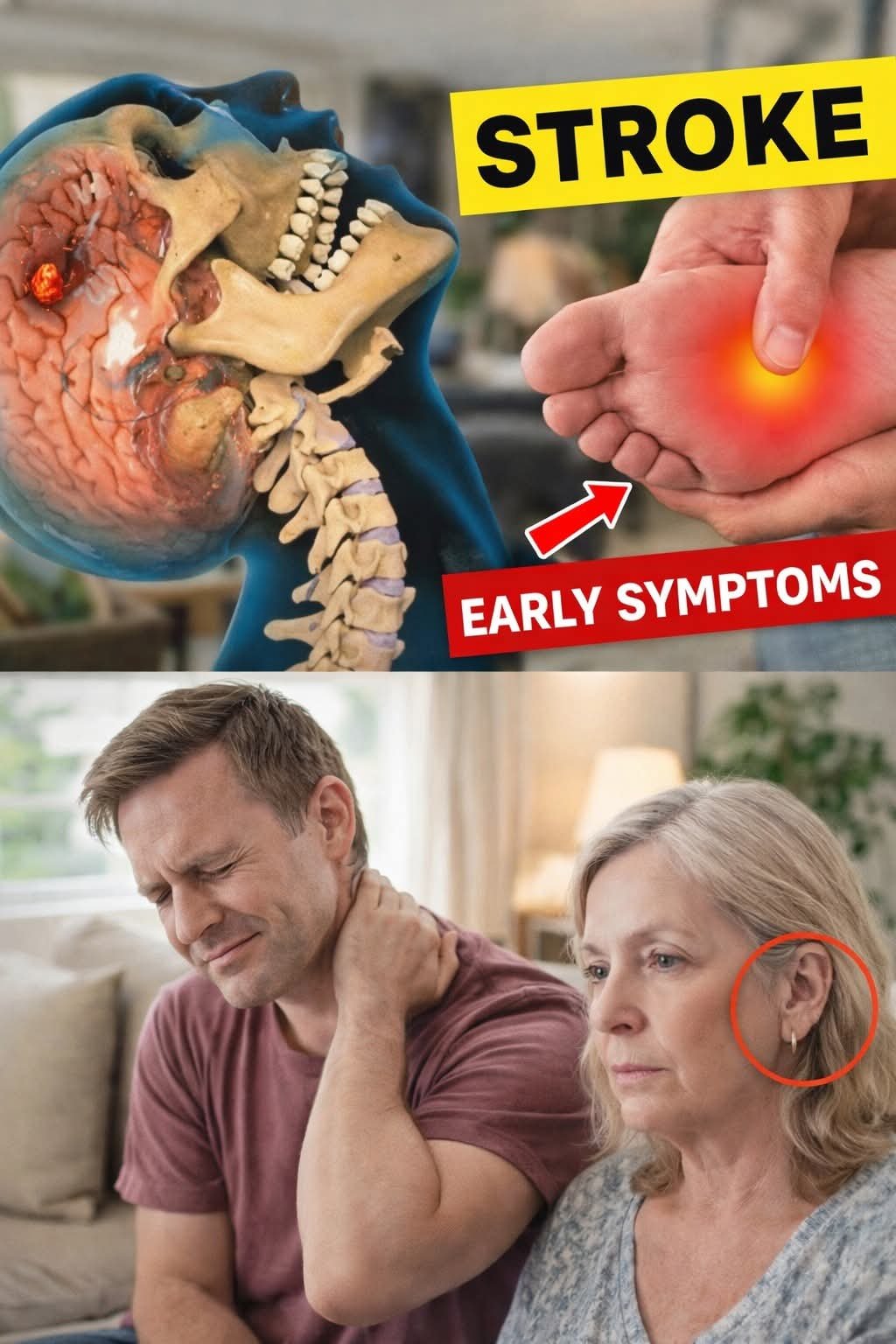 ⚠️ 8 Warning Signs of Stroke One Month Before + 🛡️ 9 Powerful Prevention Tips