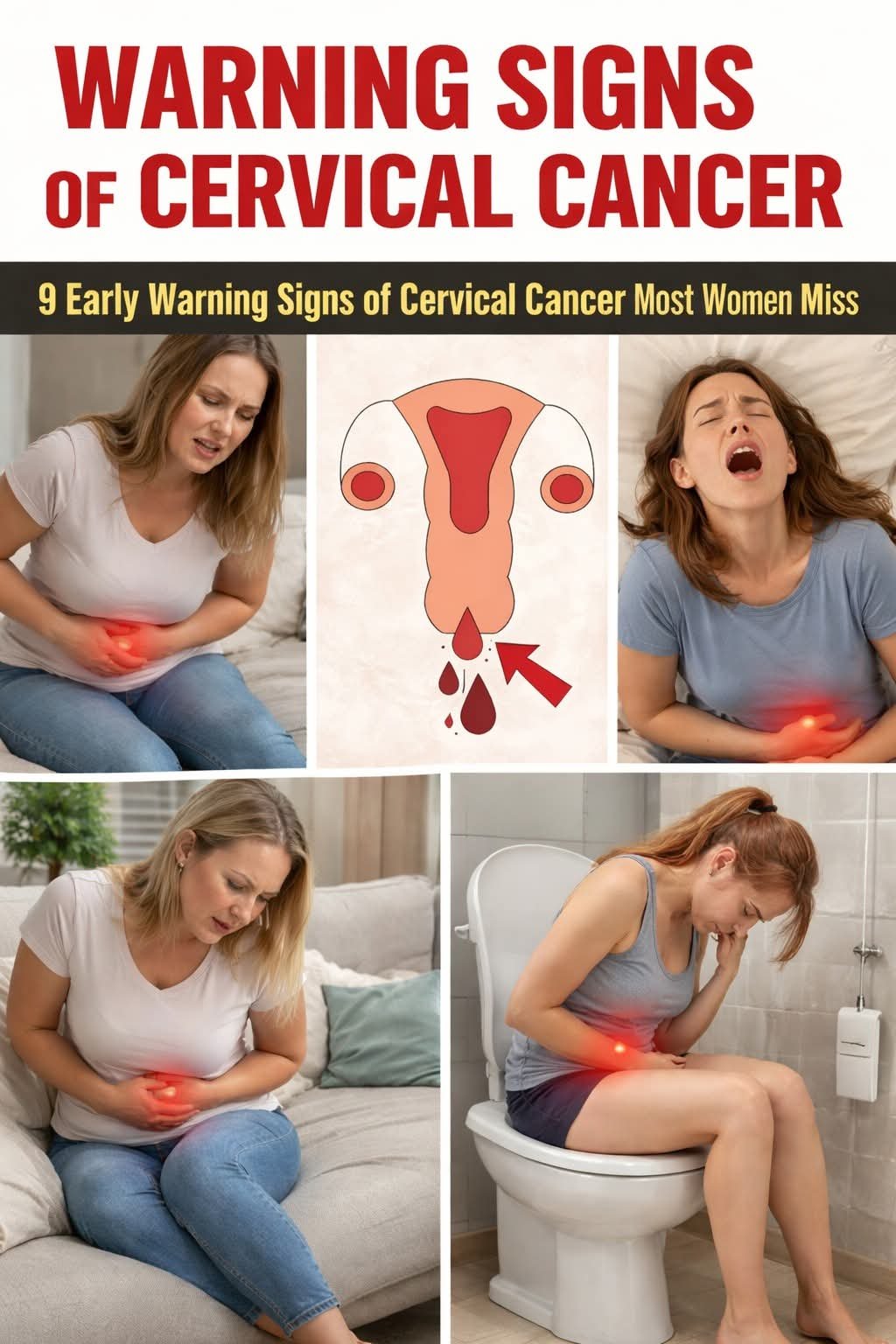 9 Early Warning Signs of Cervical Cancer Most Women Miss.