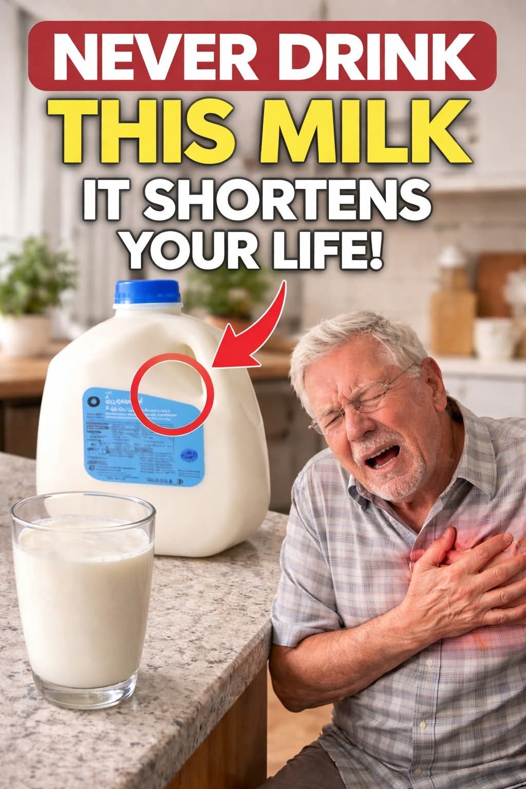 Doctors Are Warning: 4 WORST Milks That Harm Seniors Over 60 and 4 You MUST Drink Daily