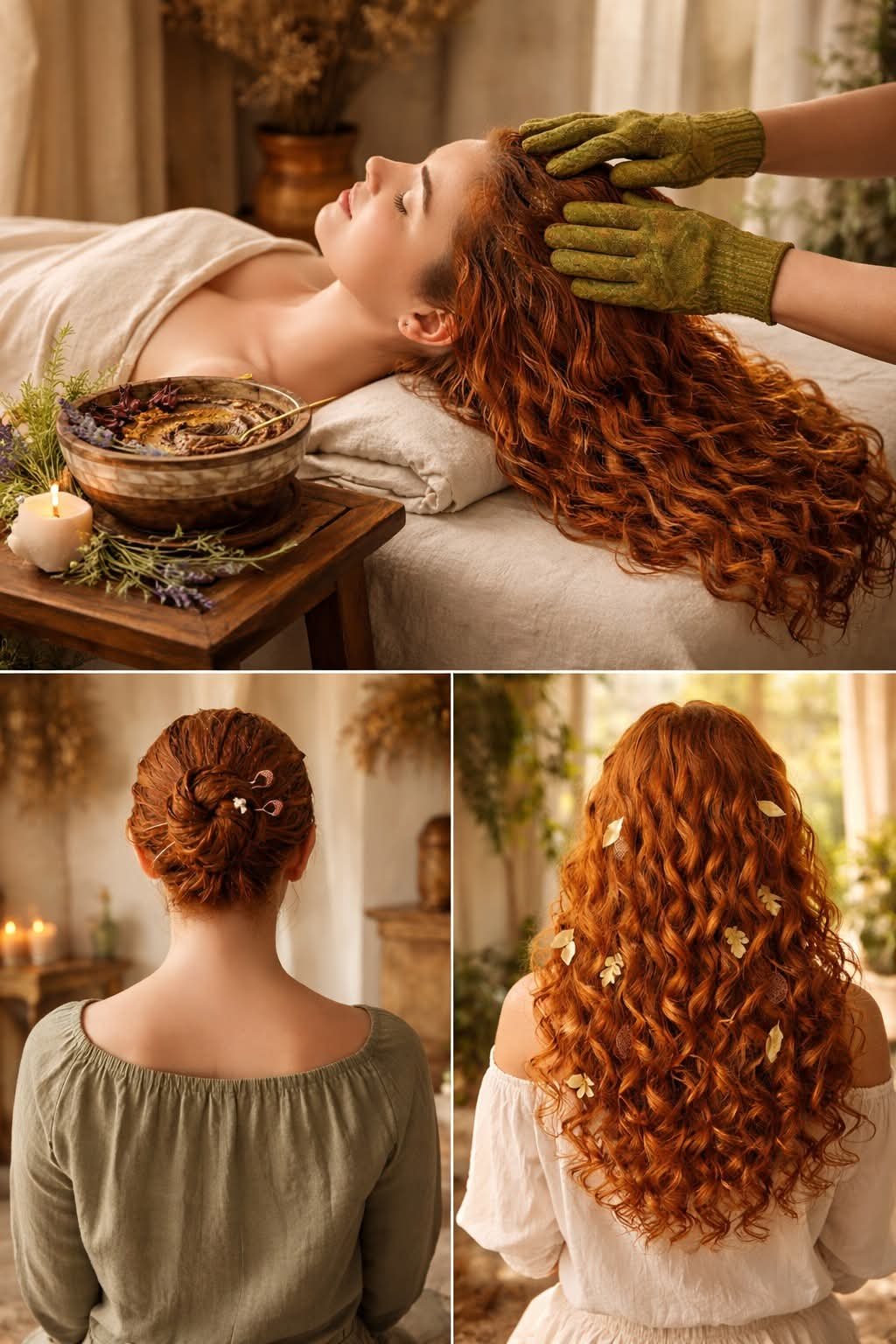 Say goodbye to damaging dyes. This Indian secret covers your gray hair and leaves your hair strong and shiny… See the recipe in first comment..