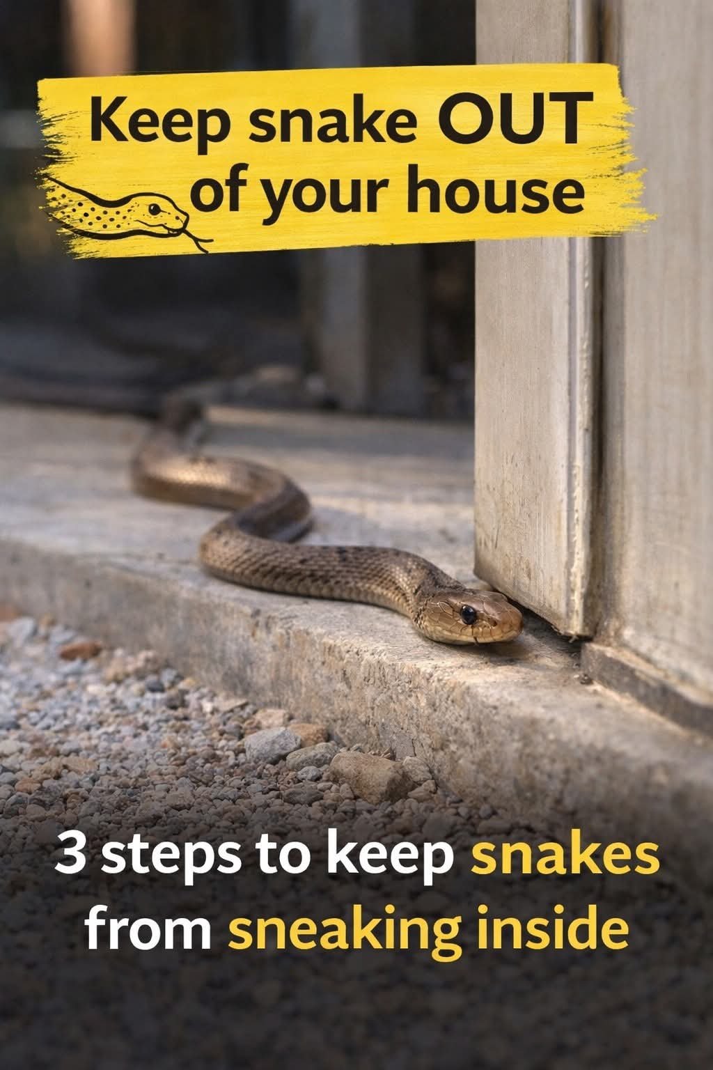 3 Simple Ways to Keep Snakes Away From Your Home 🐍