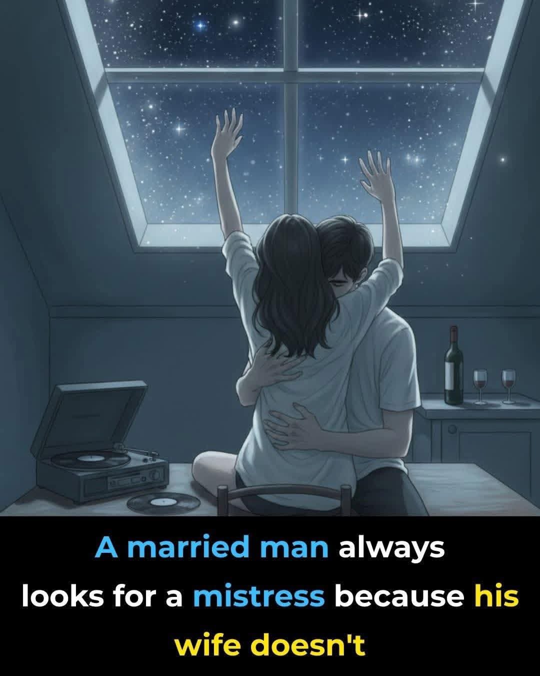 A married man always looks for a mistress because his wife doesn’t… See more👇