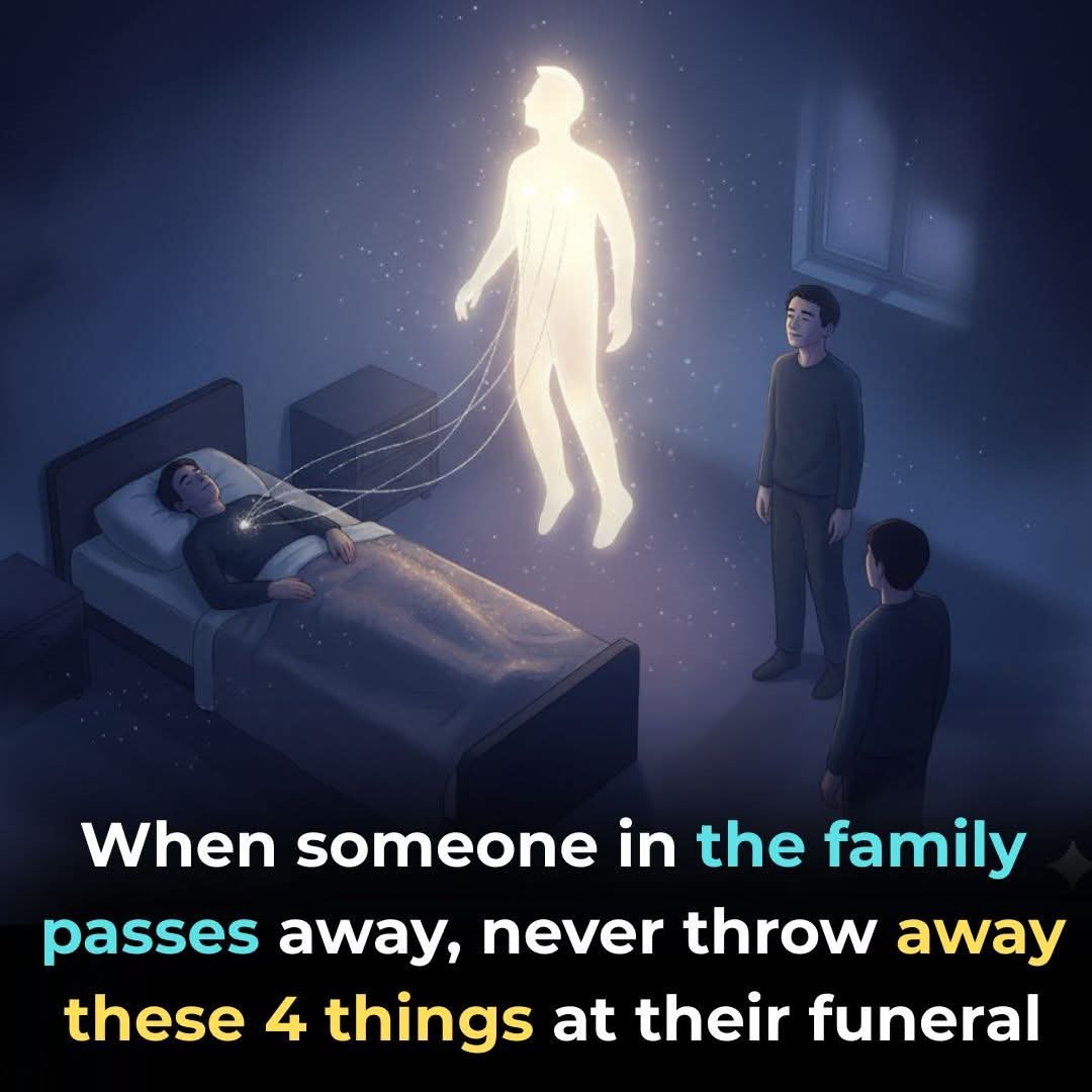 When Someone in the Family Passes Away, Never Throw Away These 4 Things at Their Funeral Because…